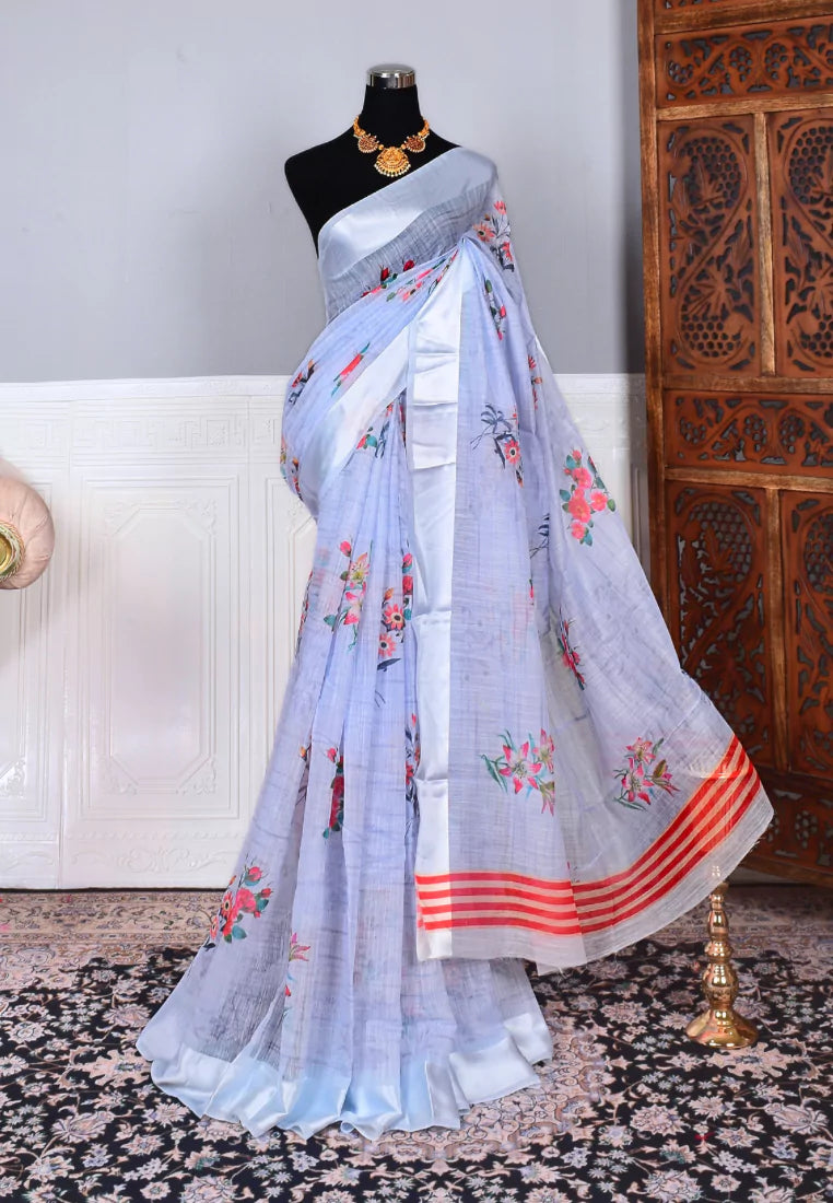 Buy Black Cotton Silk Woven Bird And Floral Pattern Saree For Women by  Samyukta Singhania Online at Aza Fashions.